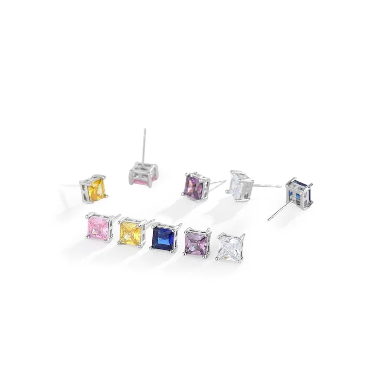 GUDS GAVE Alloy Stud Earrings Unisex-10