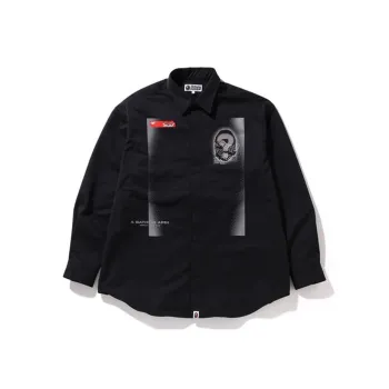 A BATHING APE Multi Graphic Loose Fit Shirt