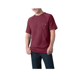 Dickies T-Shirts Men Burgundy