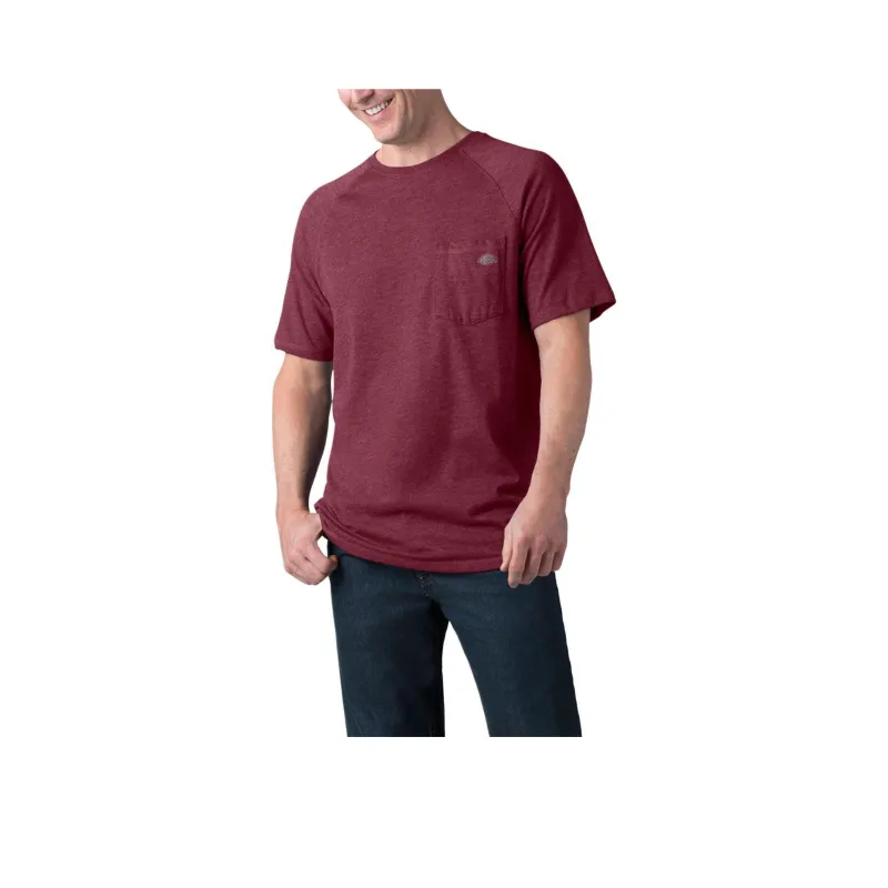 Dickies T-Shirts Men Burgundy-0