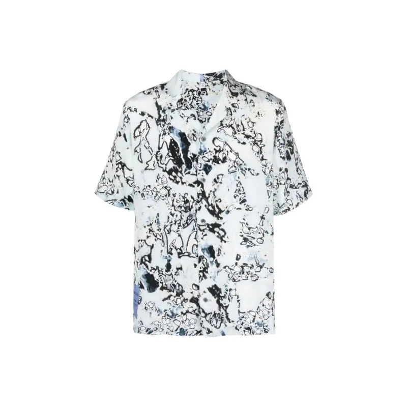 McQ Alexander McQueen Shirts Men White-0