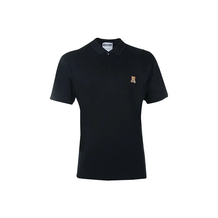 MOSCHINO Polo Shirts Men Black-0