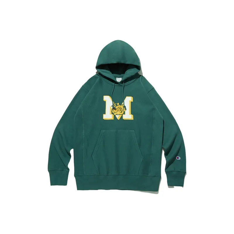 Champion Sweatshirts Unisex Green-0
