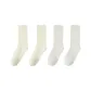[Ultimate Anti-Pilling]2 Pack White+2 Pack Milk White