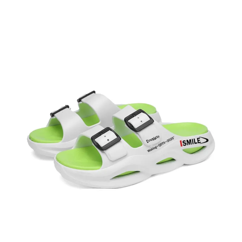 Budding Bear EVA Slip Resistant Odor Resistant Abrasion Resistant Slide Slippers Men's-5