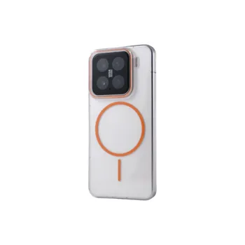 DEPA PC Material Transparent Thin Ring Magnetic Phone Cases Compatibility Xiaomi 13 15 Collection Minimalist