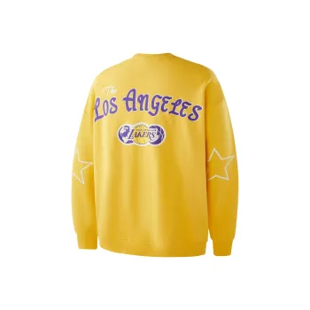 NBA Los Angeles Lakers Sweatshirts Unisex Yellow