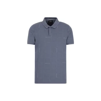 ARMANI EXCHANGE Polo Shirts Men Gray