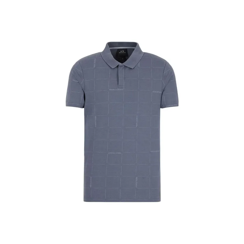 ARMANI EXCHANGE Polo Shirts Men Gray-0