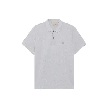 Burberry Polo Shirts Men Gray