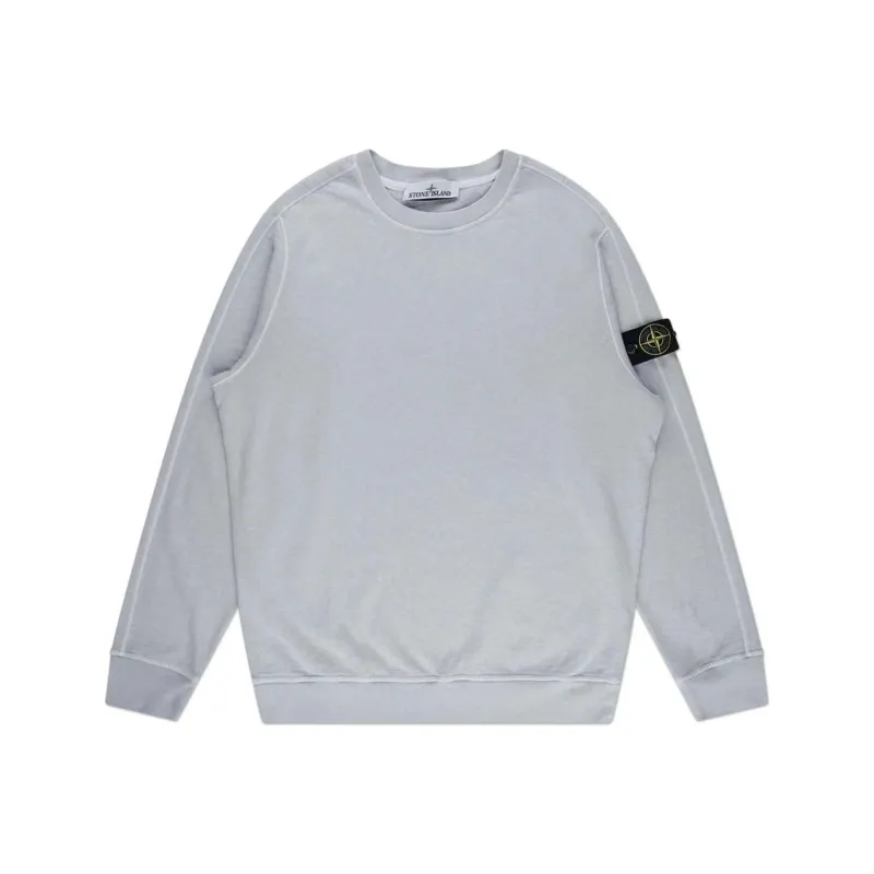 STONE ISLAND Logo Patch Crewneck Sweatshirt-0
