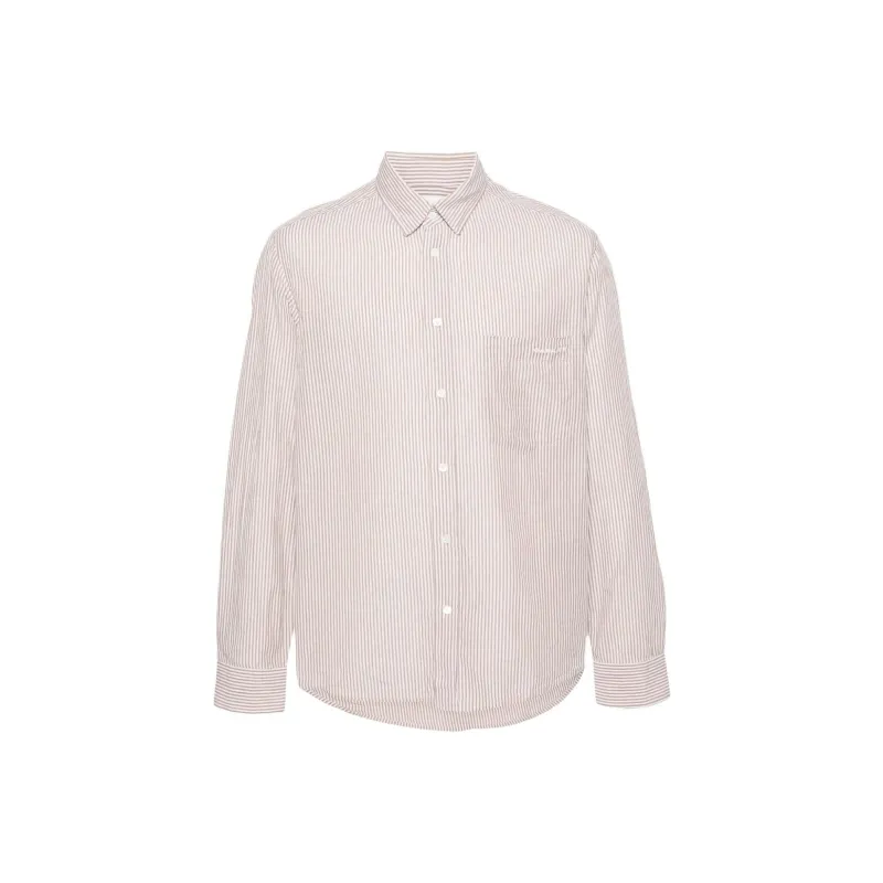 ISABEL MARANT Jasolo Striped Cotton Shirt-0