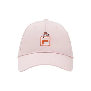 FILA Lifestyle Cotton Baseball Caps Women's Rose Deep Pink