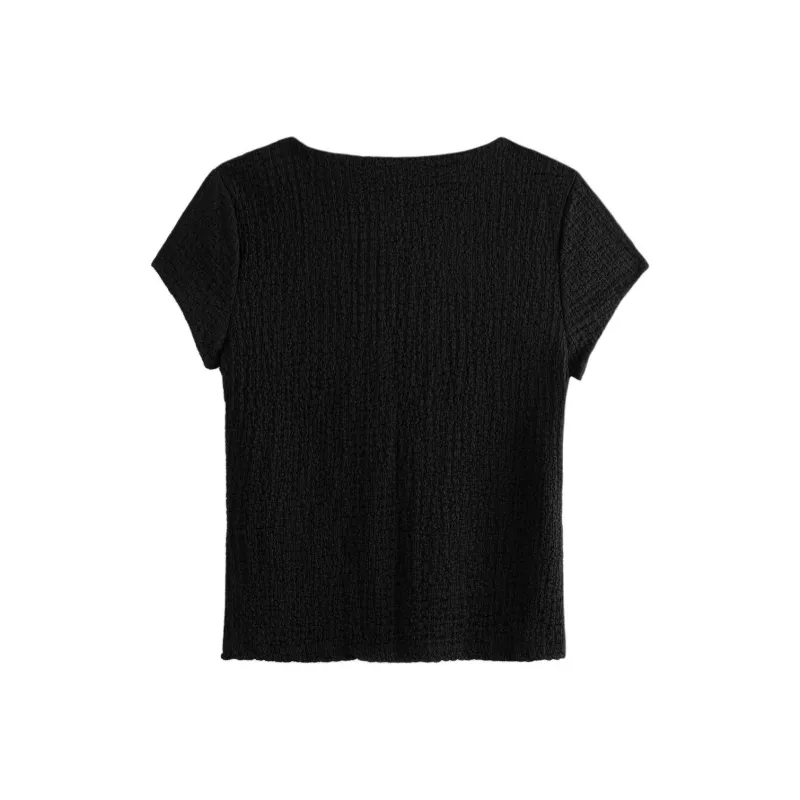 Abercrombie＆Fitch T Shirt Women's Black-1