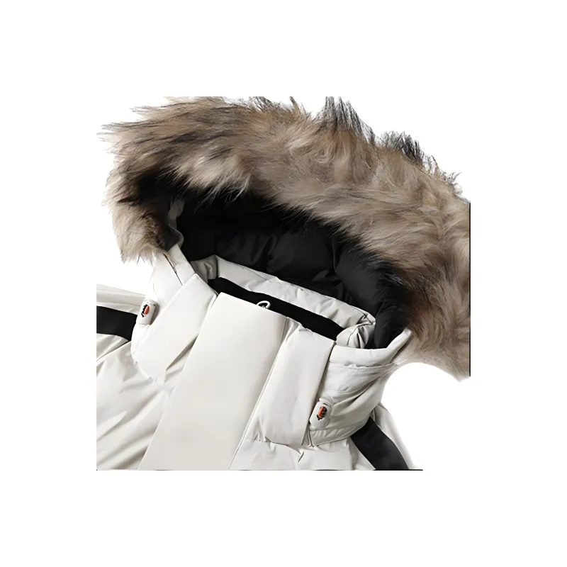 New Balance Down Jackets Unisex Ecru-2