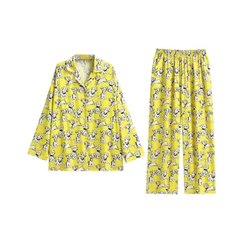 Yue Nei Pajama Set Women's Citrus Yellow