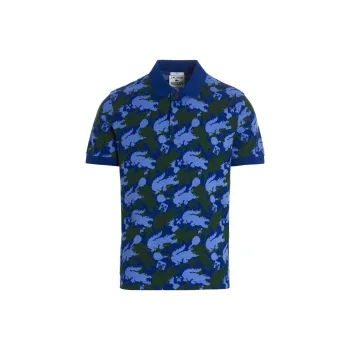 LACOSTE Polo Shirts Men Blue
