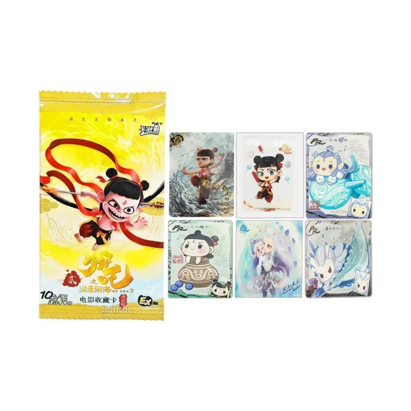 KAYOU Ne Zha The Magic Child Stirs The Sea Heavenly Battle Edition EX IP/Anime Cards Whole Box-3