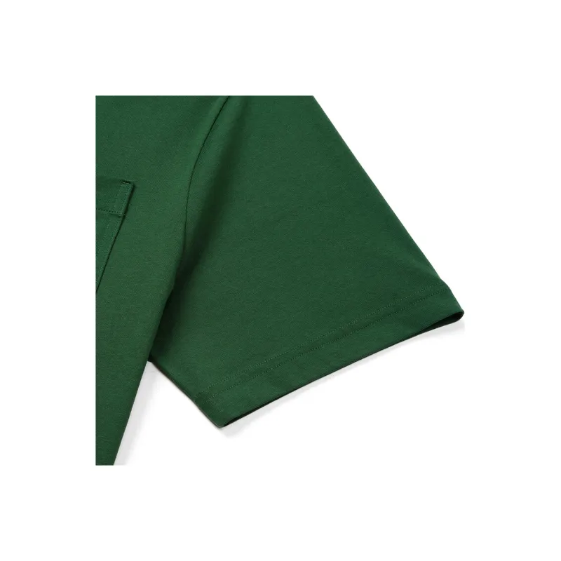 LACOSTE T Shirt Men's 132/Crocodile Green-4