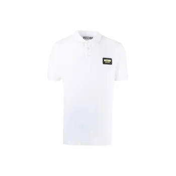 MOSCHINO Polo Shirts Men White