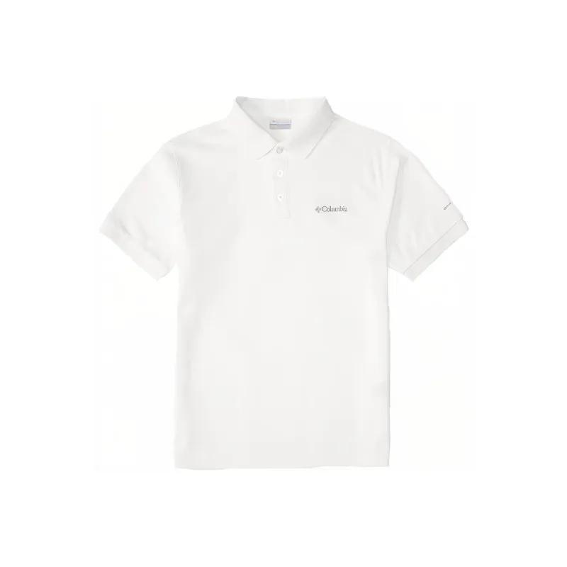 Columbia Polo Shirt Men's White-0