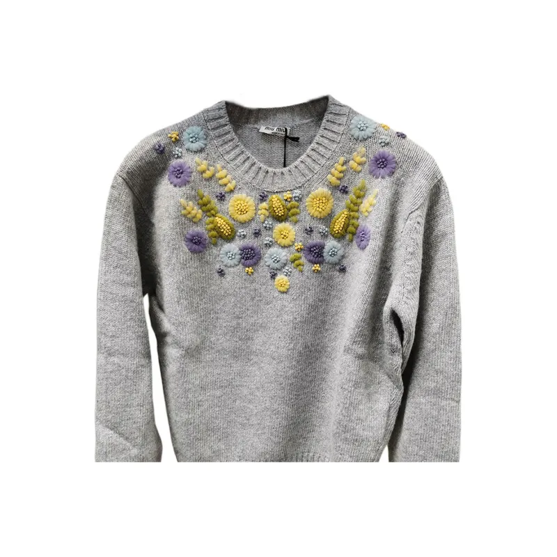MIU MIU Sweaters Women's Gray-2
