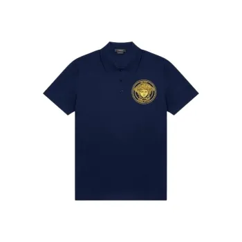 VERSACE VERSACE Polo Shirt Men's Blue