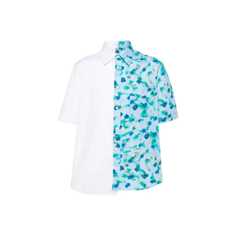 MARNI Floral Printed Short Sleeved-0