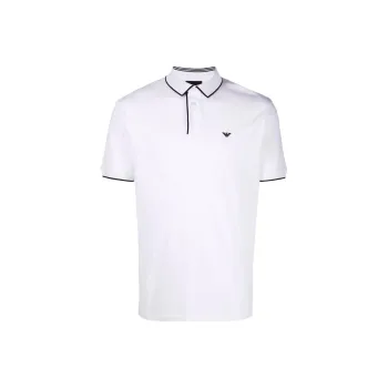 EMPORIO ARMANI Polo Shirts Men White