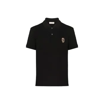 Alexander McQueen SS22 Polo Shirt Men's Black