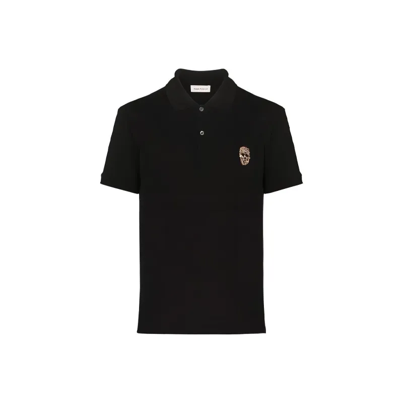 Alexander McQueen SS22 Polo Shirt Men's Black-0