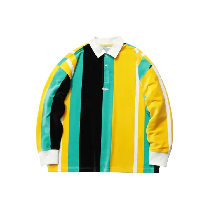 LINING Skateboard Polo Shirts Men Narcissus Yellow-0