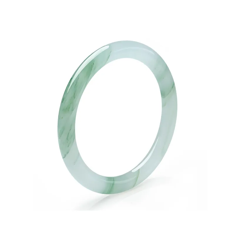 With The Heart Of The Jade Tianshan Jade Bangles Women's-0