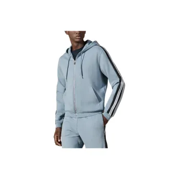 HERMES Sweatshirt Men's Light Gray Blue