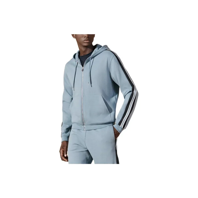 HERMES Sweatshirt Men's Light Gray Blue-0