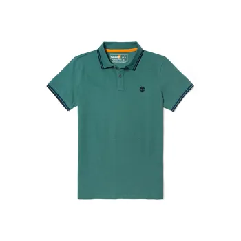 Timberland Polo Shirt Men's Turquoise