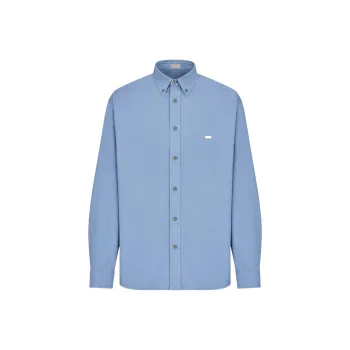DIOR Logo Embroidered Long Sleeved Shirt