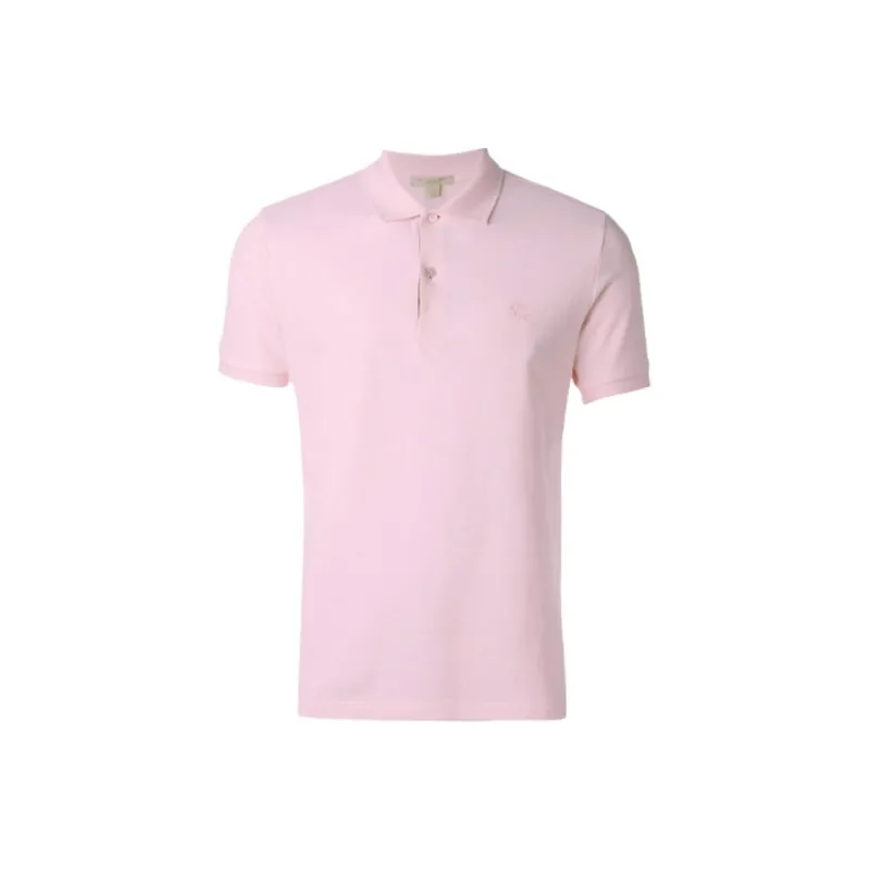 Burberry Polo Shirts Men Pink-0