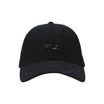 FILA Athletics Polyester Baseball Caps Men's Jet Black