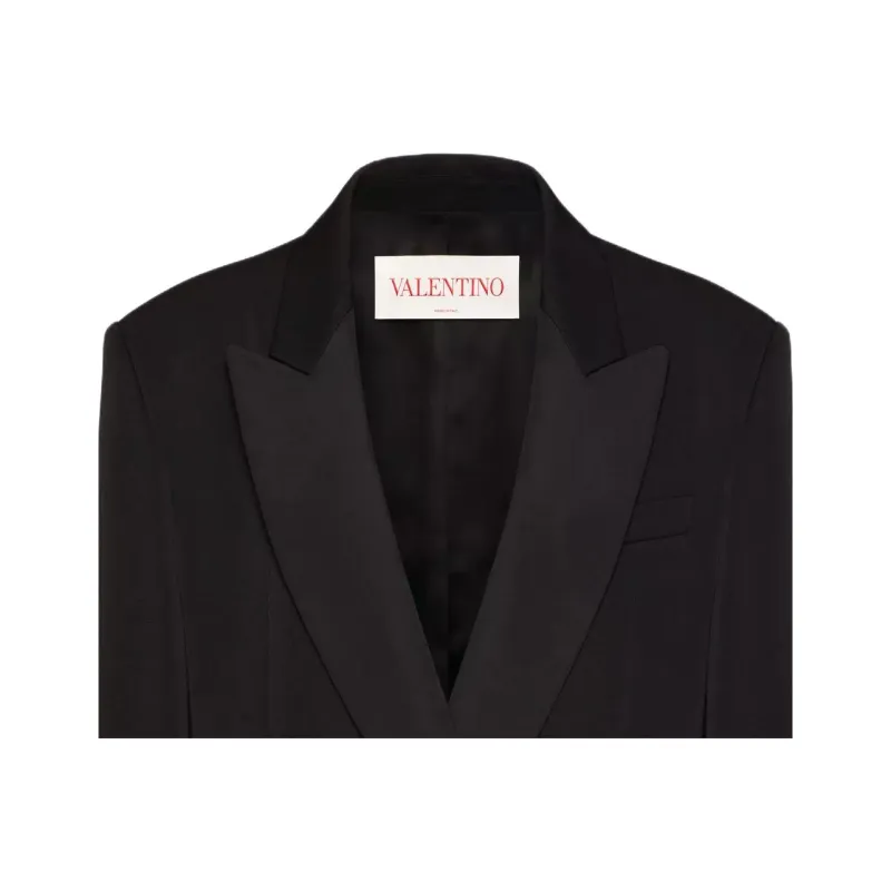 Valentino Business Suit Coat Women's Black-4