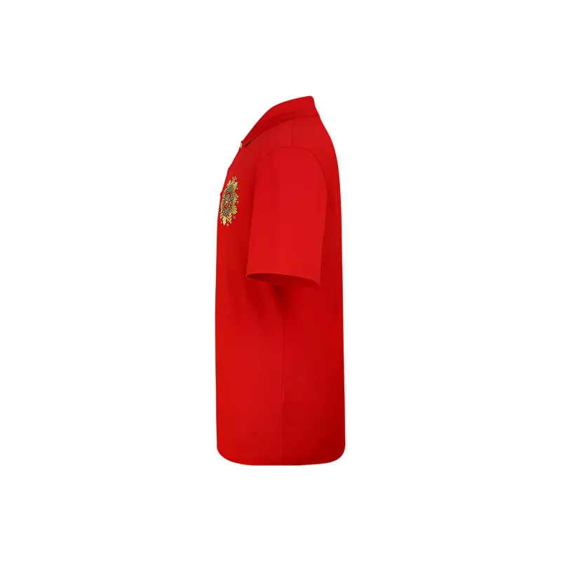 VERSACE Polo Shirts Men Red-2