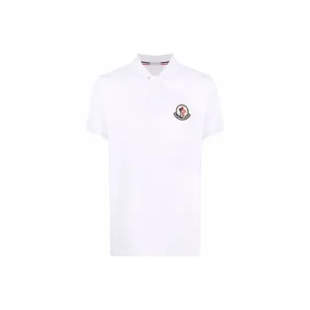 Moncler FW21 Polo Shirts Men White