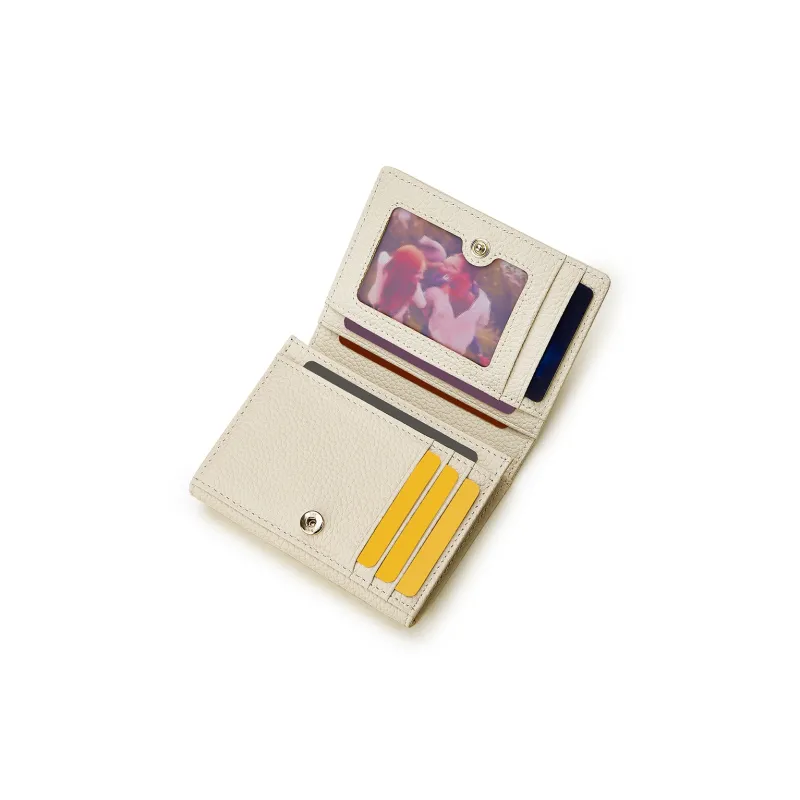 WilliamPOLO Cow Leather Wallet Women's Multicolor-9