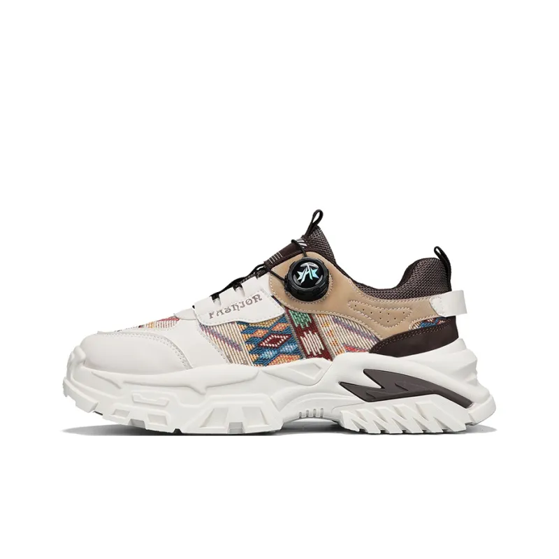 JANECO Low Top Chunky Sneakers Men's-5