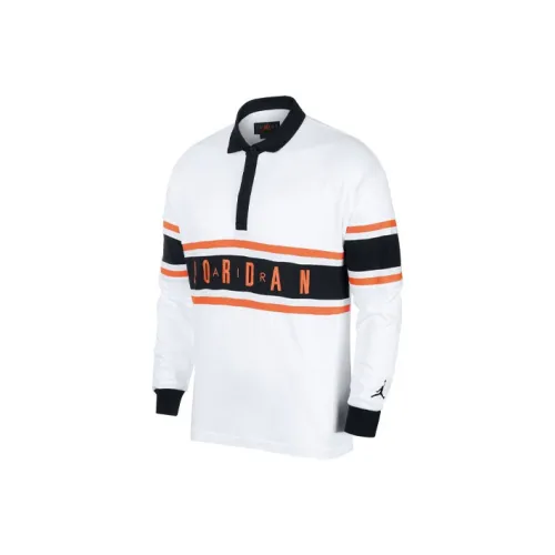 JORDAN Polo Shirts Men White