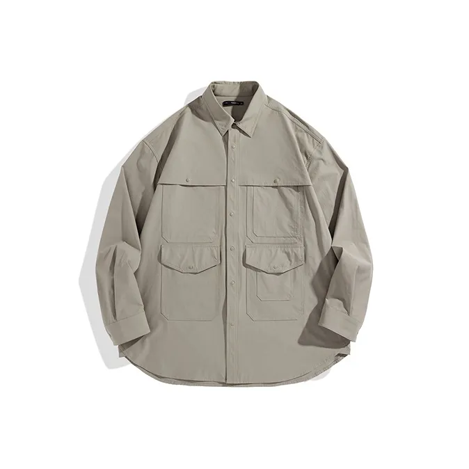 PEACEBIRD MEN Shirt Men's Green-0