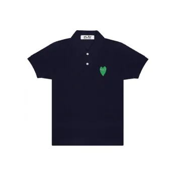 CDG Play Polo Shirt Men's Dark Blue