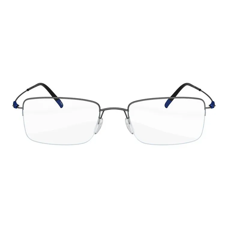 SILHOUETTE Titanium Square Myopia Optical Glass Men's-7