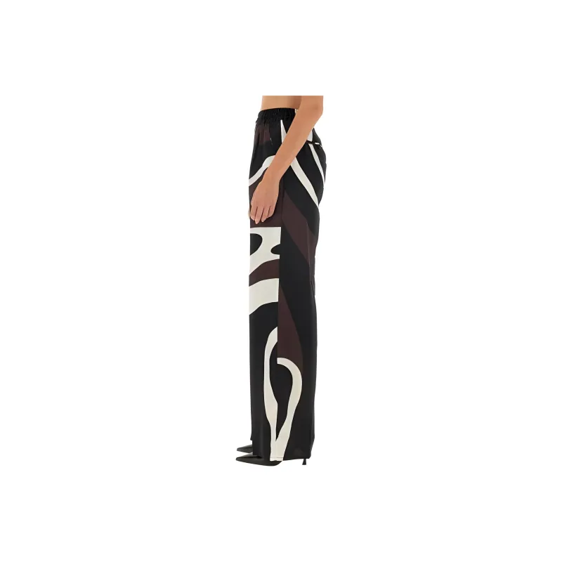 KITON Abstract print Trousers-2