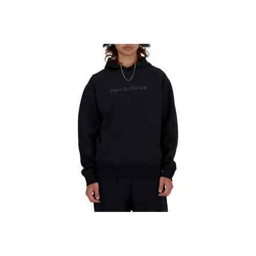 New Balance Hyper Density Graphic Hoodie Sweatshirt Men's Black